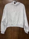 Women’s Pink Rose Cropped Hoodie Size Small