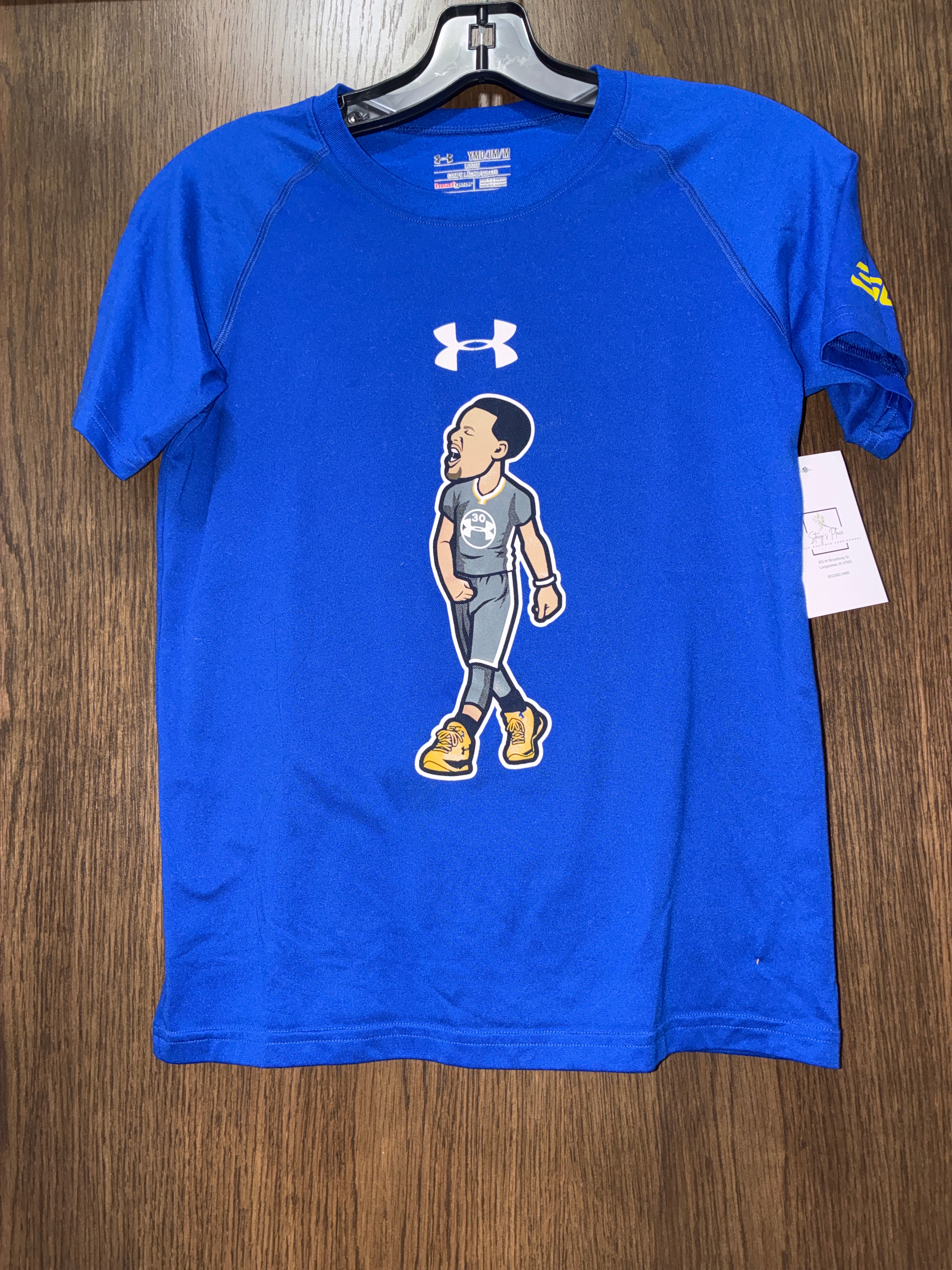 Boys Under Armour Short Sleeve Size Youth Medium