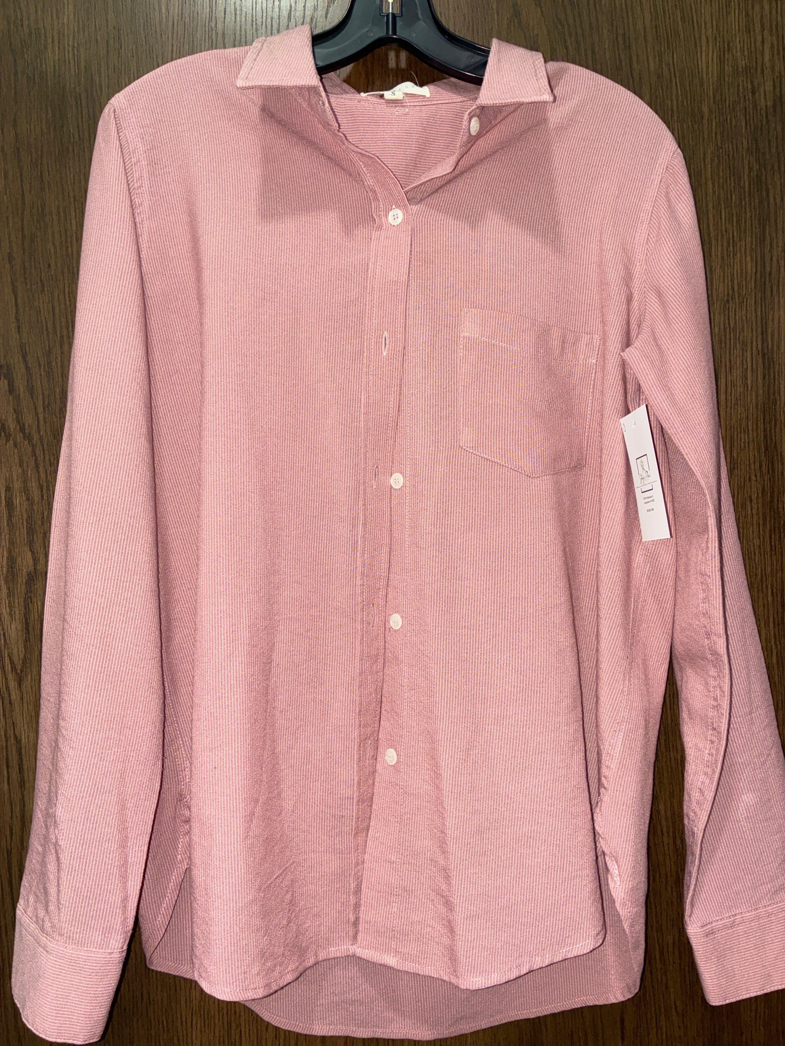 Mens Promesa Striped Button Up Size Small
