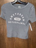Women’s Social Culture Baby Tee Size Small