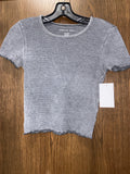 Women’s American Eagle Waffle Crop Top Size XS