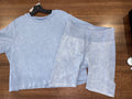 Harmony Balance Women’s Wide Long Crop T-Short & Biker Shorts Size Large