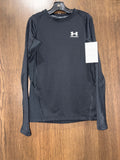 Boys Under Armour Fitted Cold Gear Long Sleeve Compression Shirt Size Youth Medium