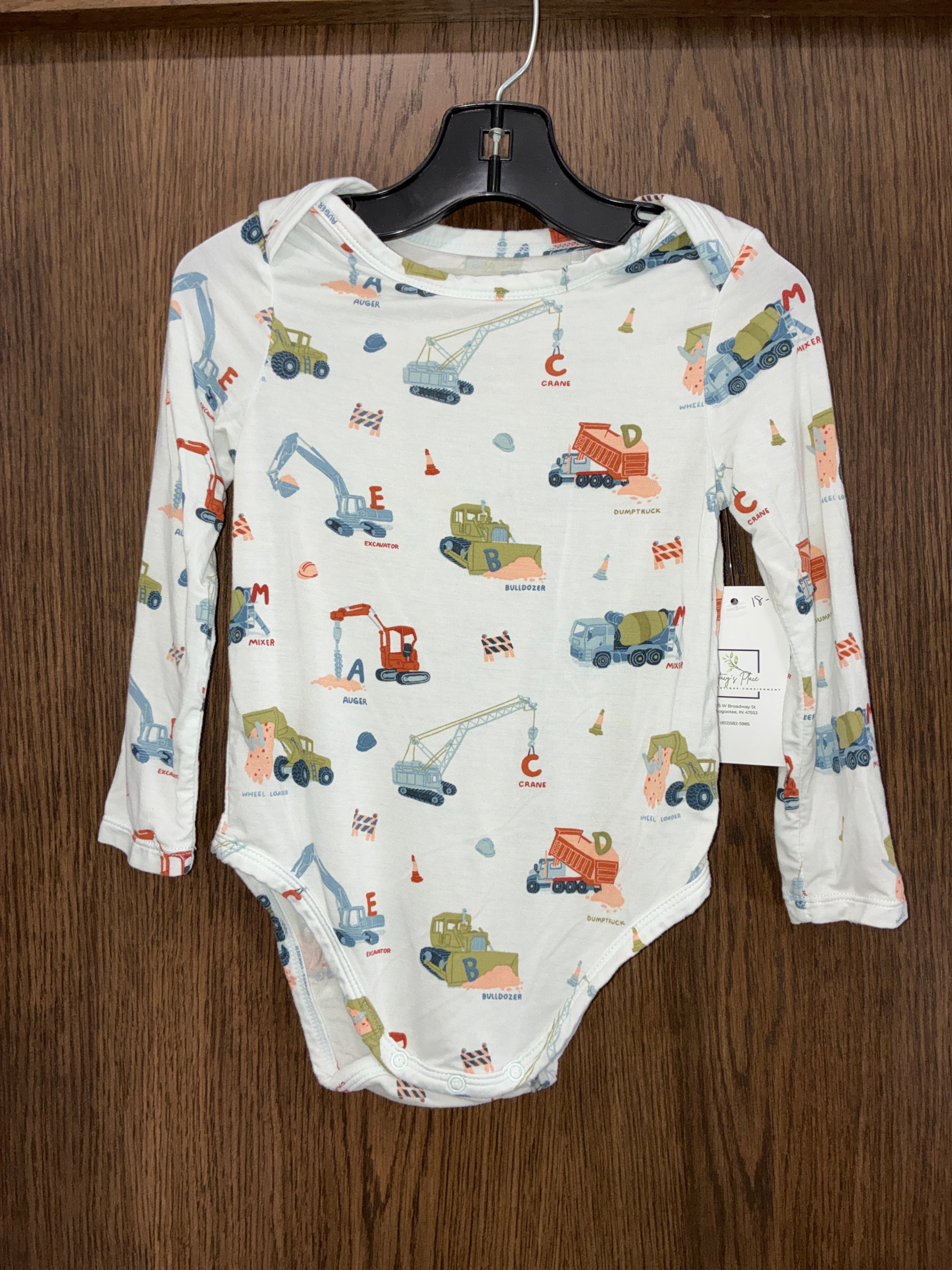 Angel Dear Bamboo Onesie Size 18-24