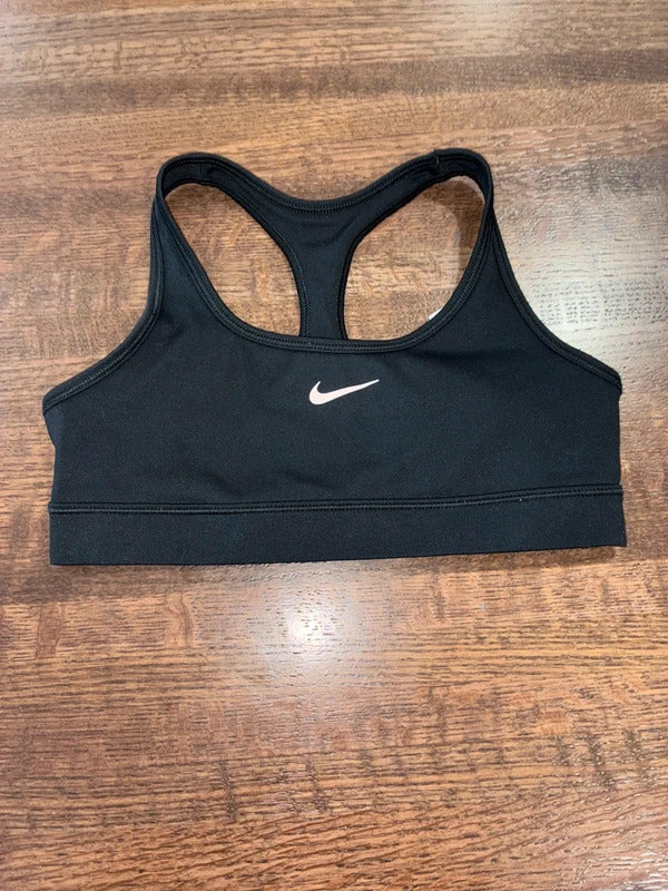 Nike Swoosh Girls Sports Bra Size YM 10/12 New Condition