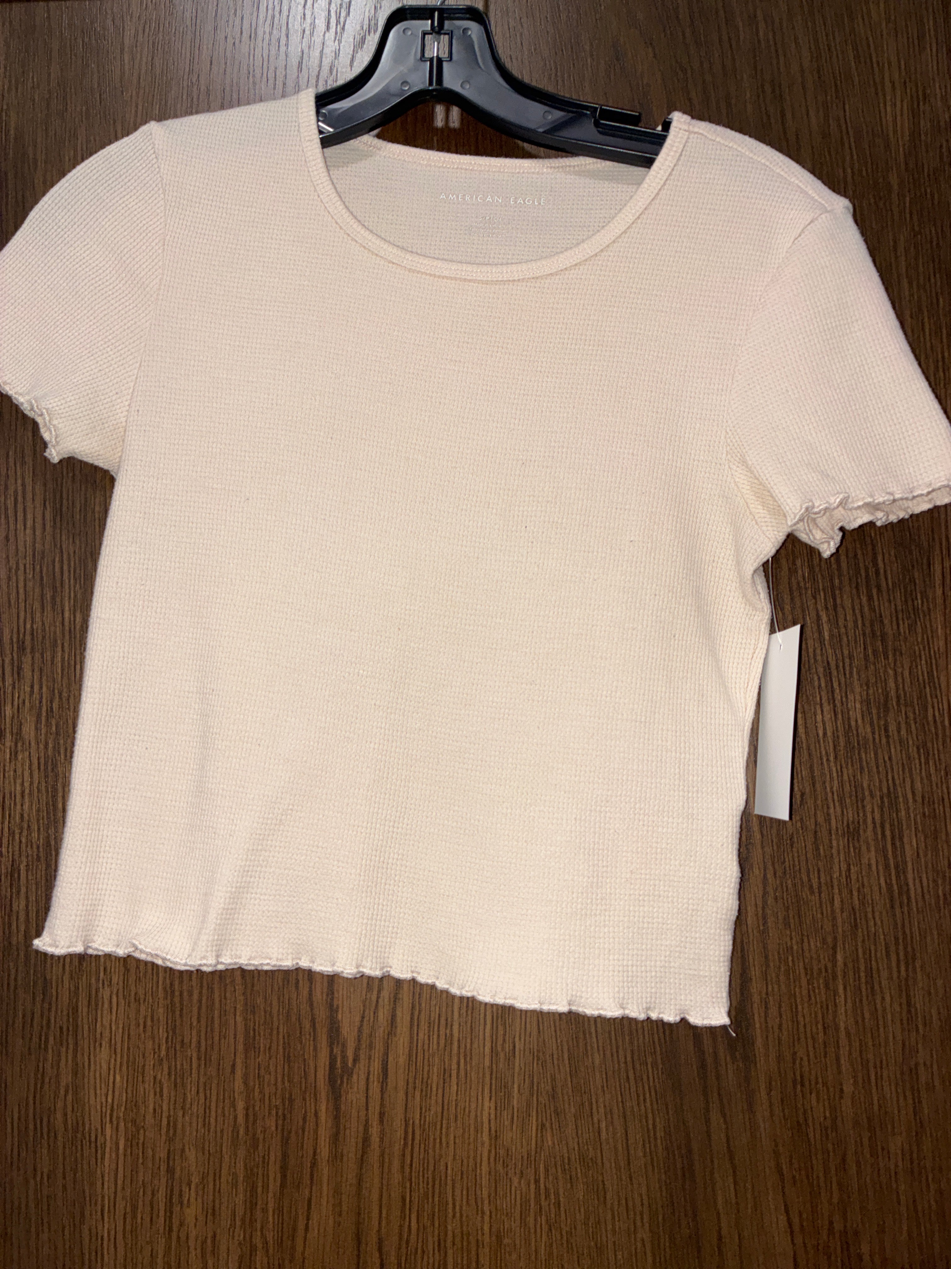 Women’s American Eagle Waffle Crop Top Size Small