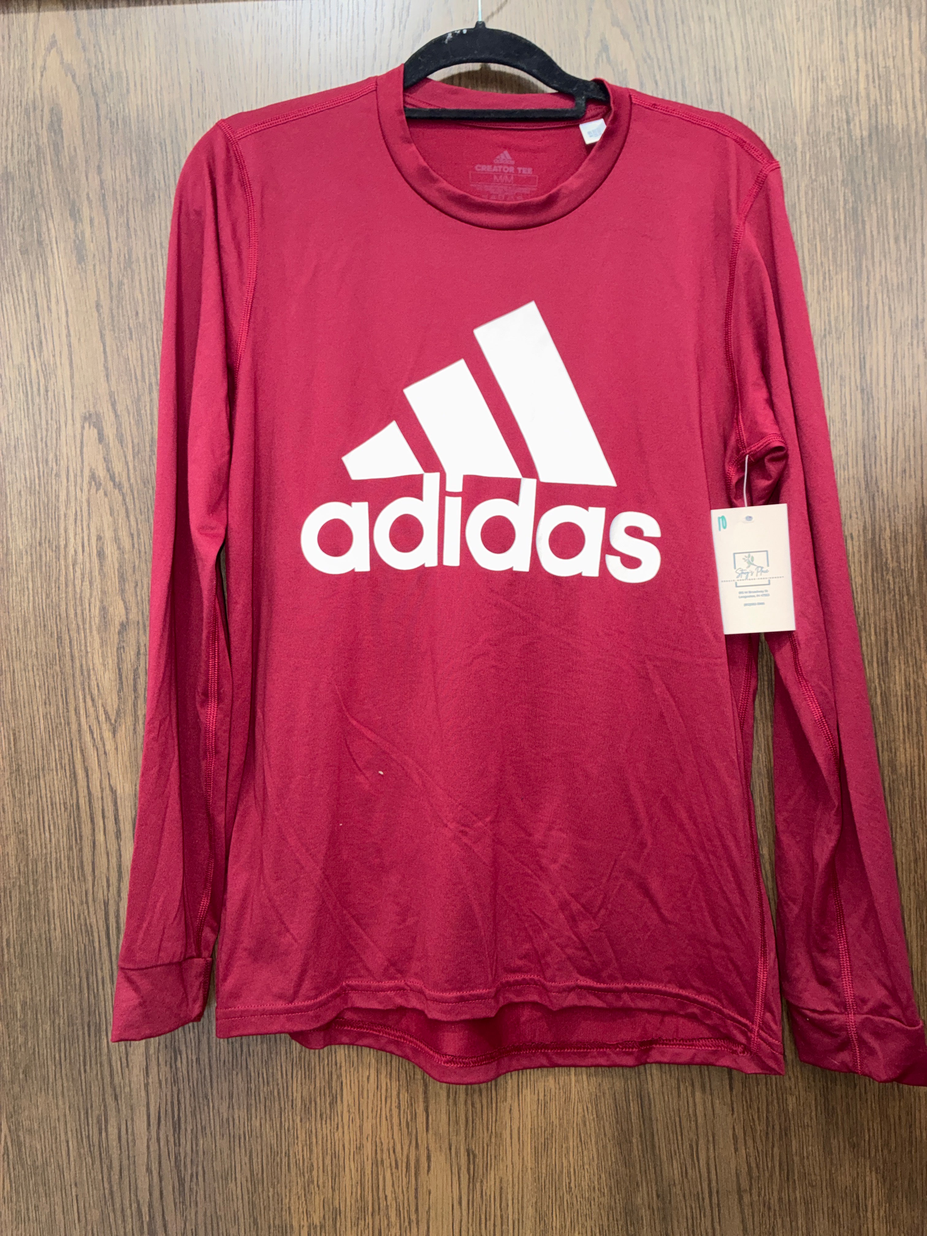 Men’s Adidas Long Sleeve Shirt Size Medium
