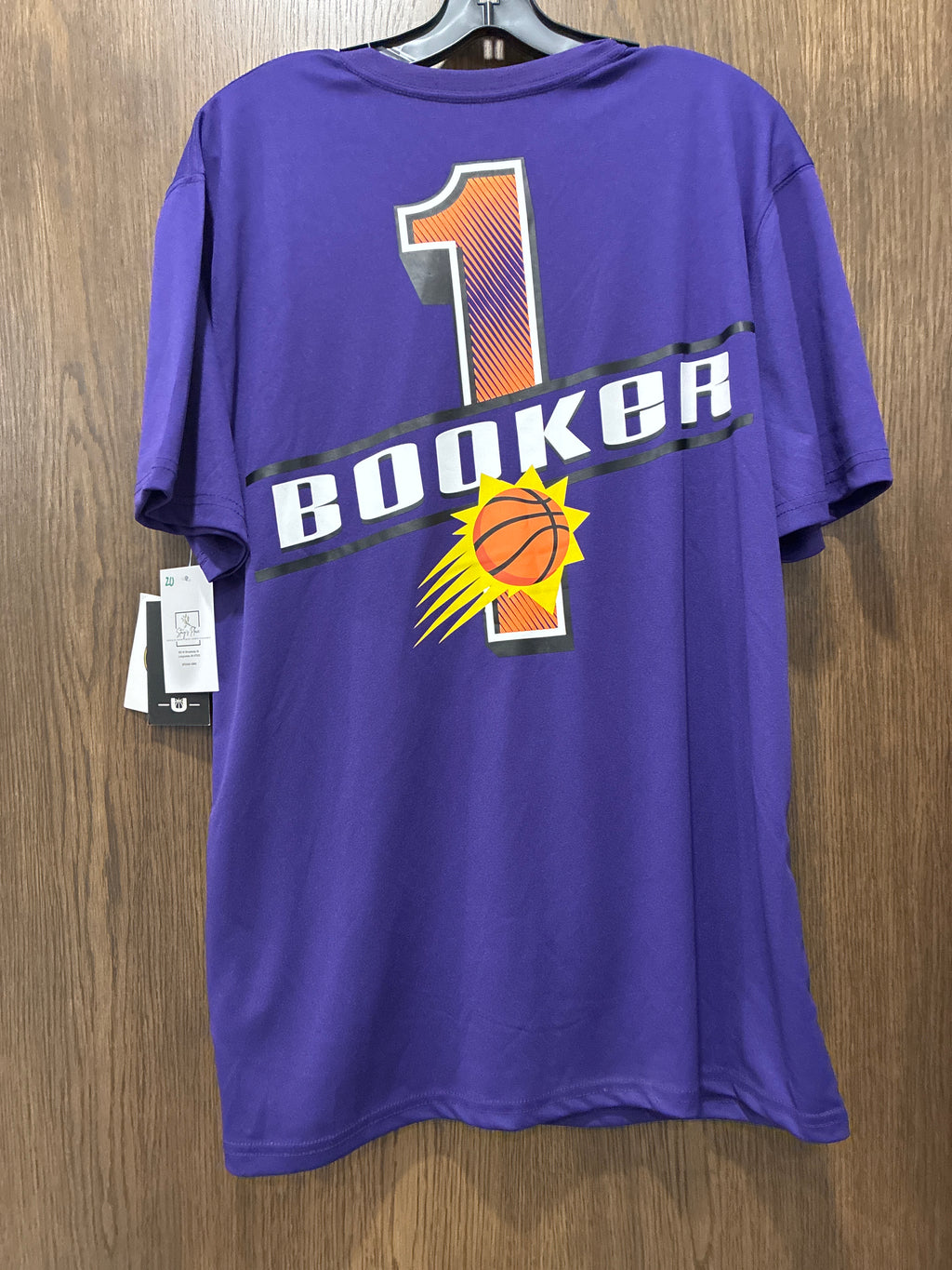 Men’s NBA Phoenix Suns Devin Booker #1 short sleeve NWT size Large