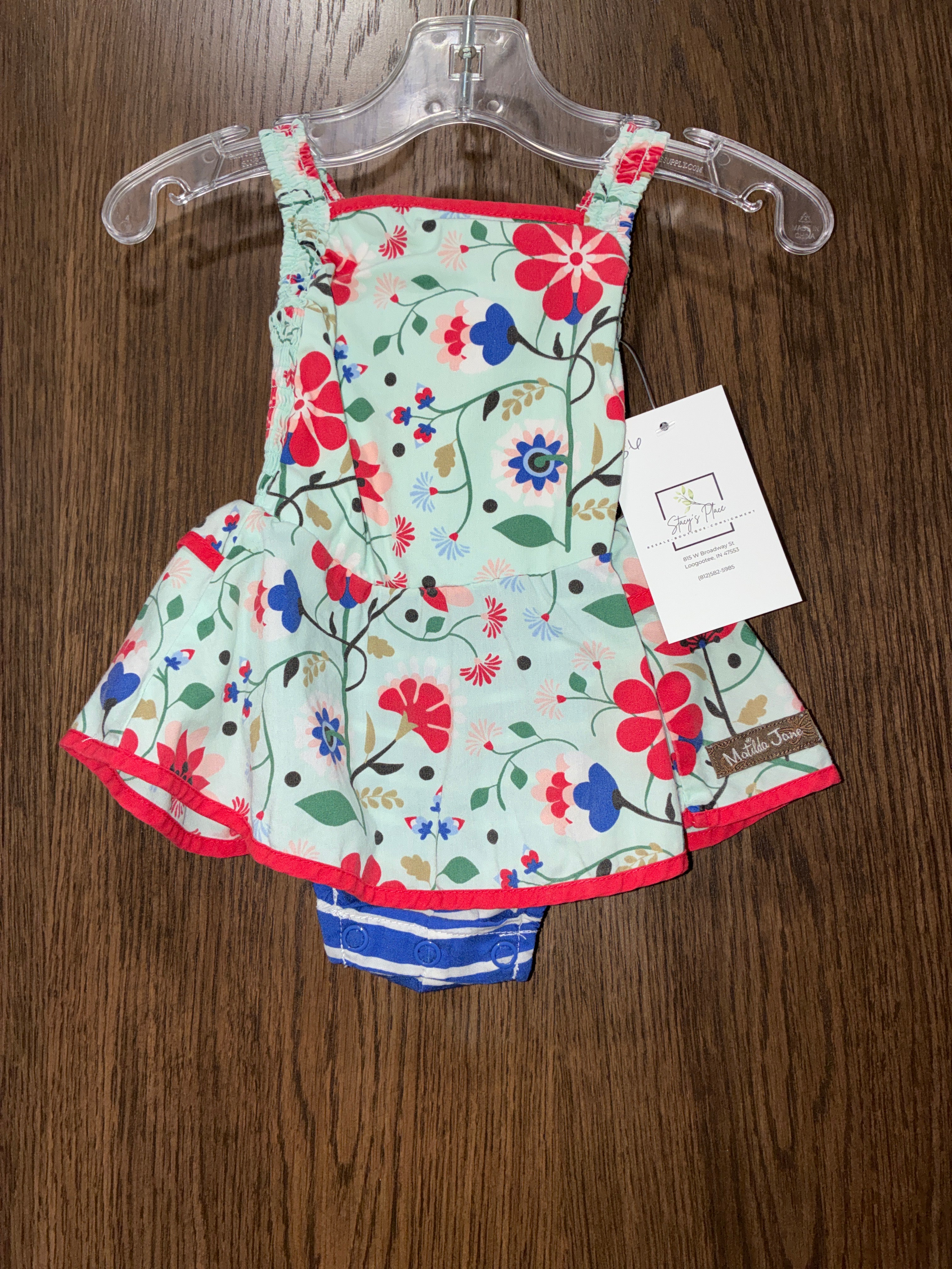 Matilda Jane 4th of July Romper Size 3-6 Months