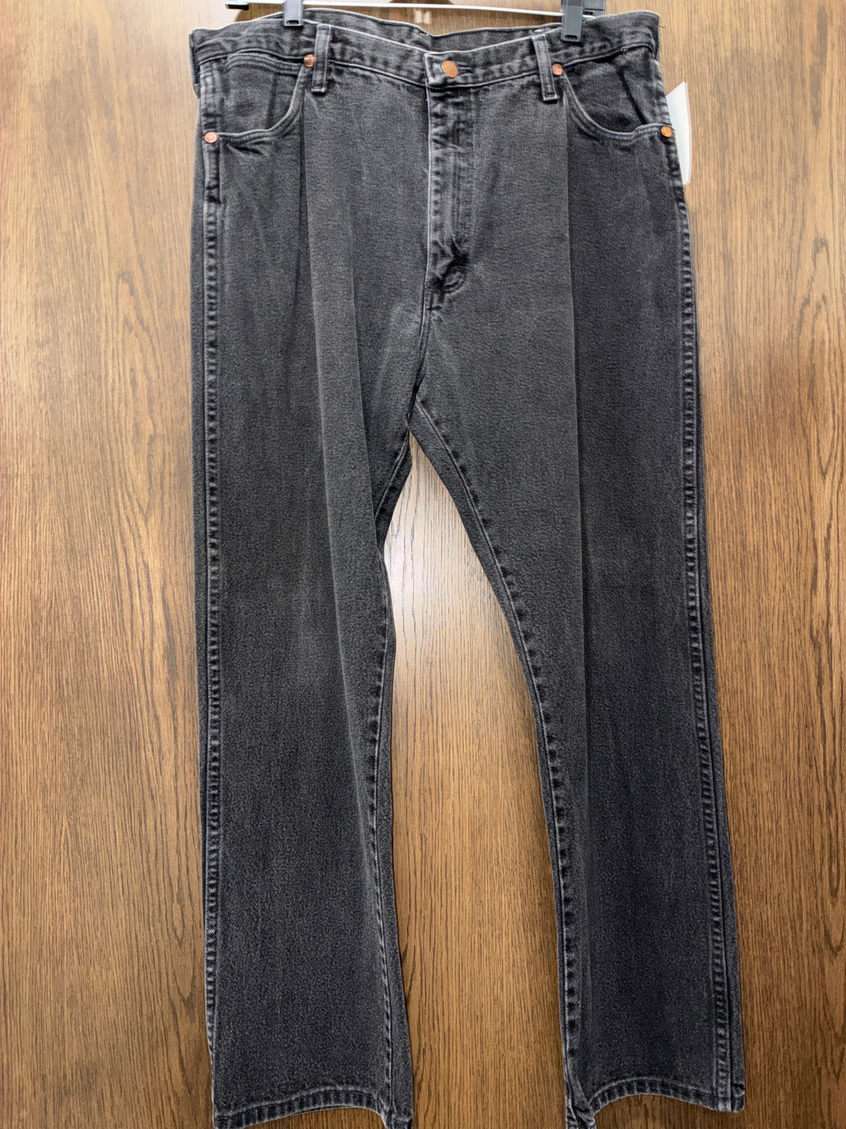 Mens Wrangler Boot Cut Jeans Size 38x30