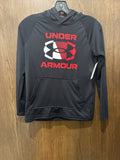 Boy’s Under Armour Hooded Pullover Size Youth Medium 10/12