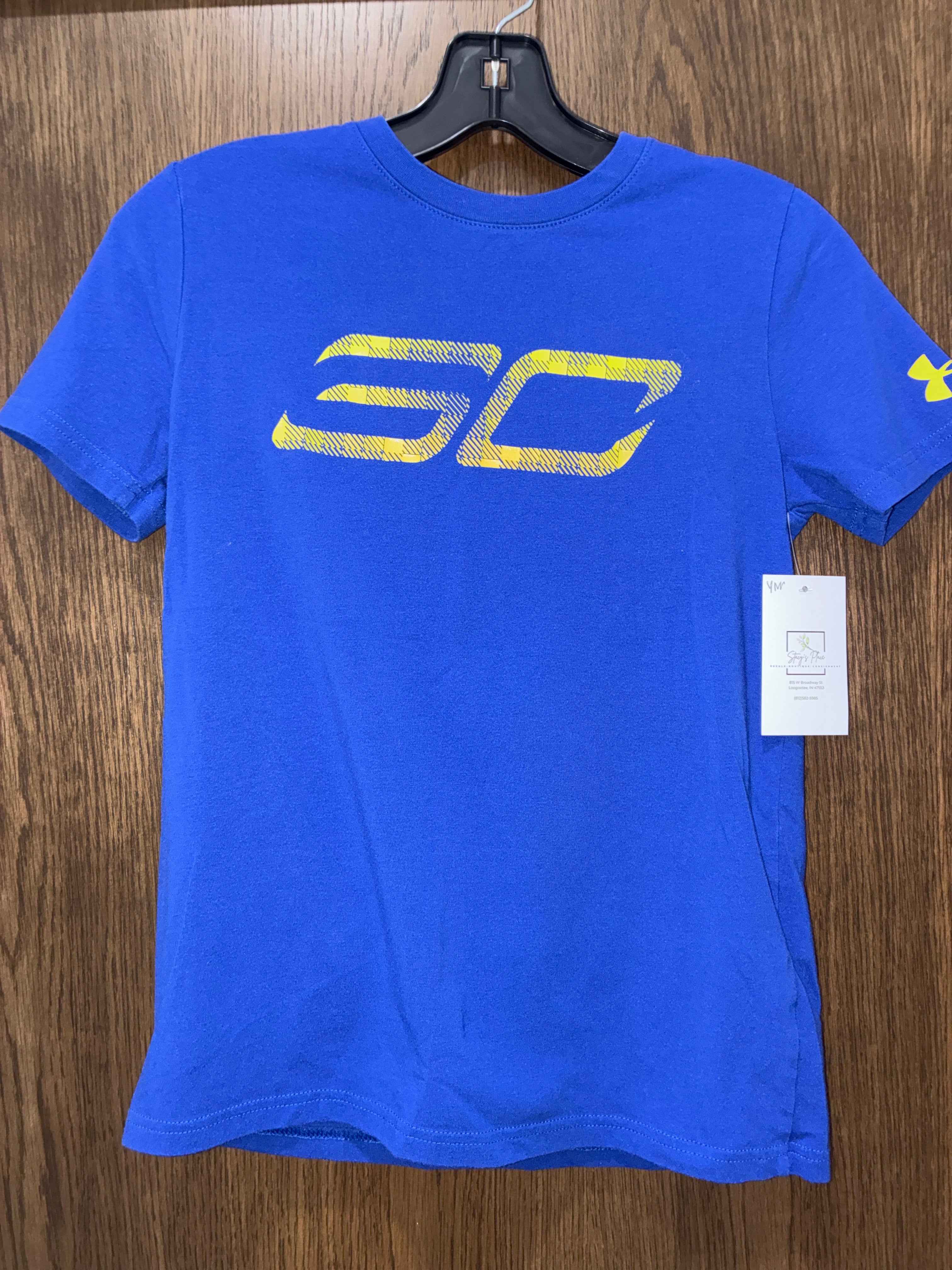 Boys Under Armour Short Sleeve Size Youth Medium