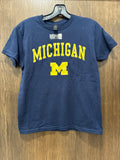 Boys Michigan Short Sleeve Shirt Size Youth Medium