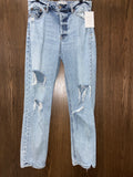 Women’s Daze Distressed Mom Jean Size 27