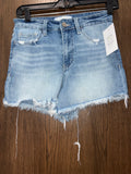 Women’s Vervet Fray Hem Denim Shorts Size Small