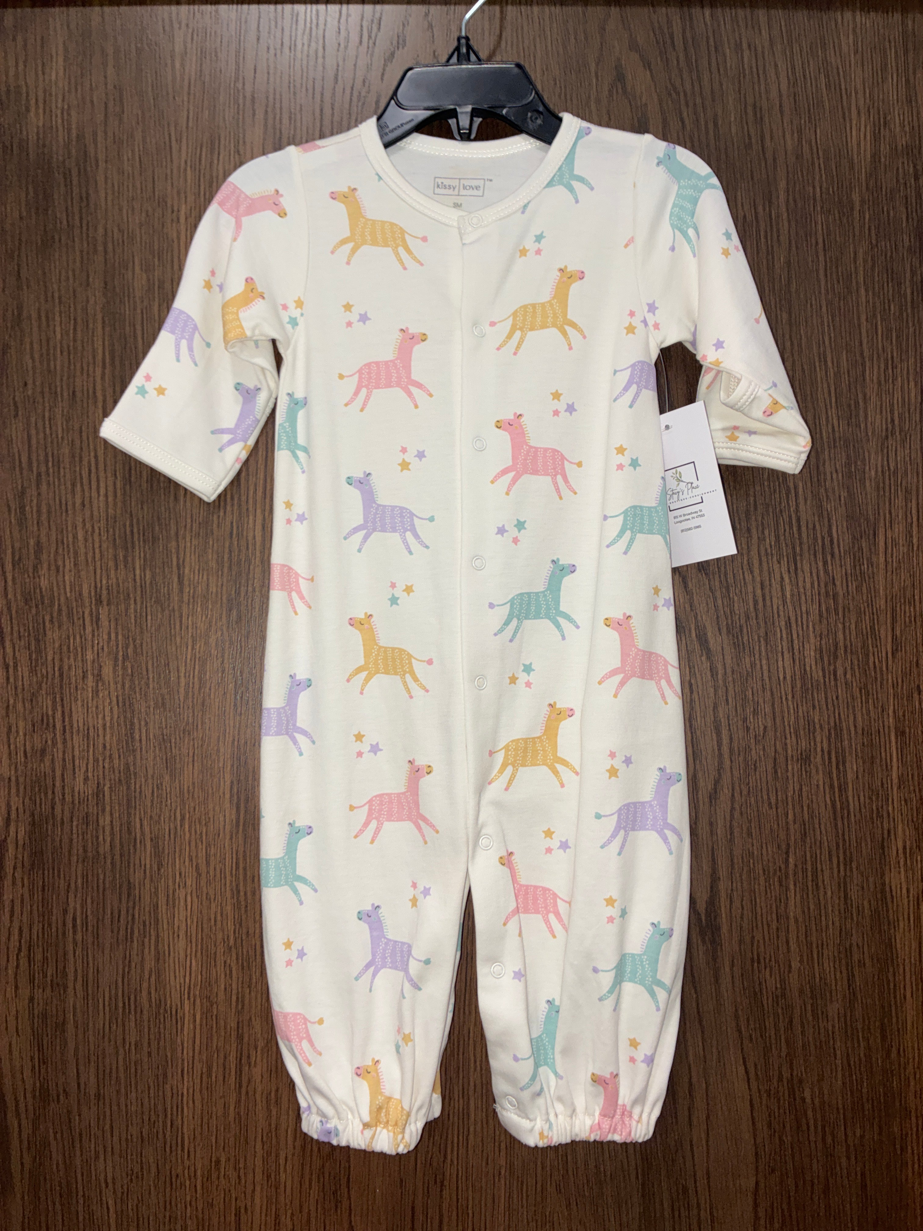 Kissy Kissy Love Romper Size 6-9M