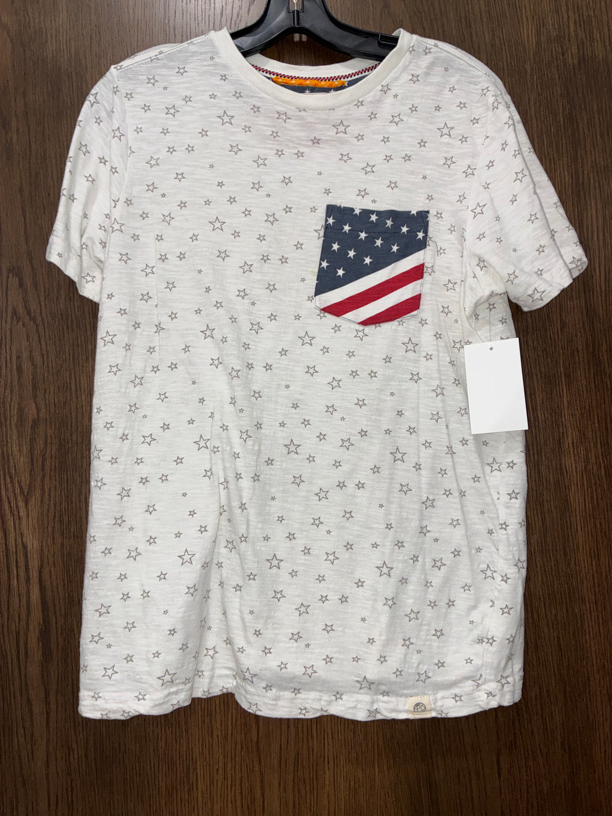 Men’s Free Planet USA Pocket Tee Size Small