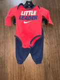Nike Boys Onesie and Jogger Set Size 3-6 Months