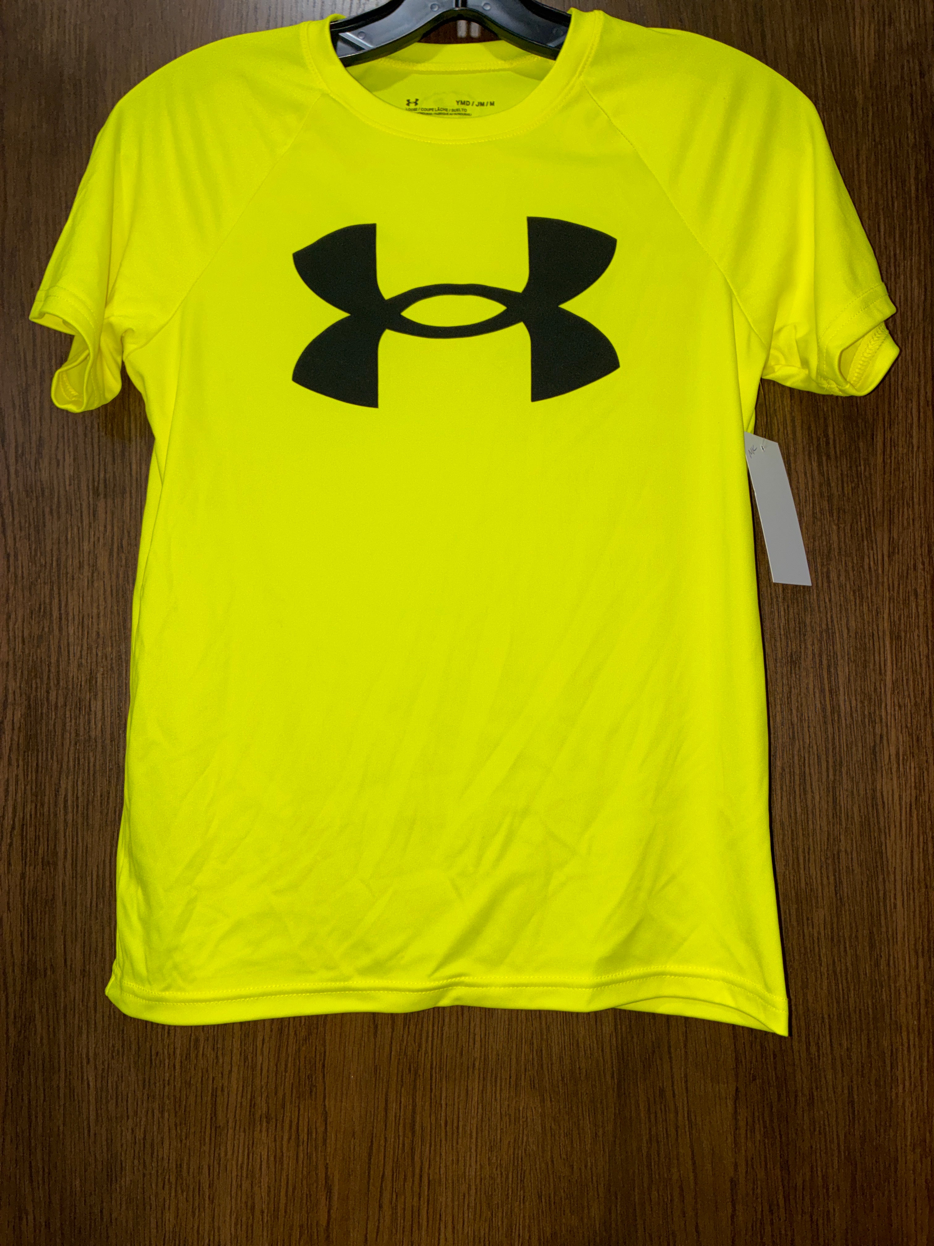 Boys Under Armour Short Sleeve Shirt Size Youth Medium
