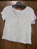 Women’s Olivia Rae Buttery Soft V Neck Short Sleeve Size Medium