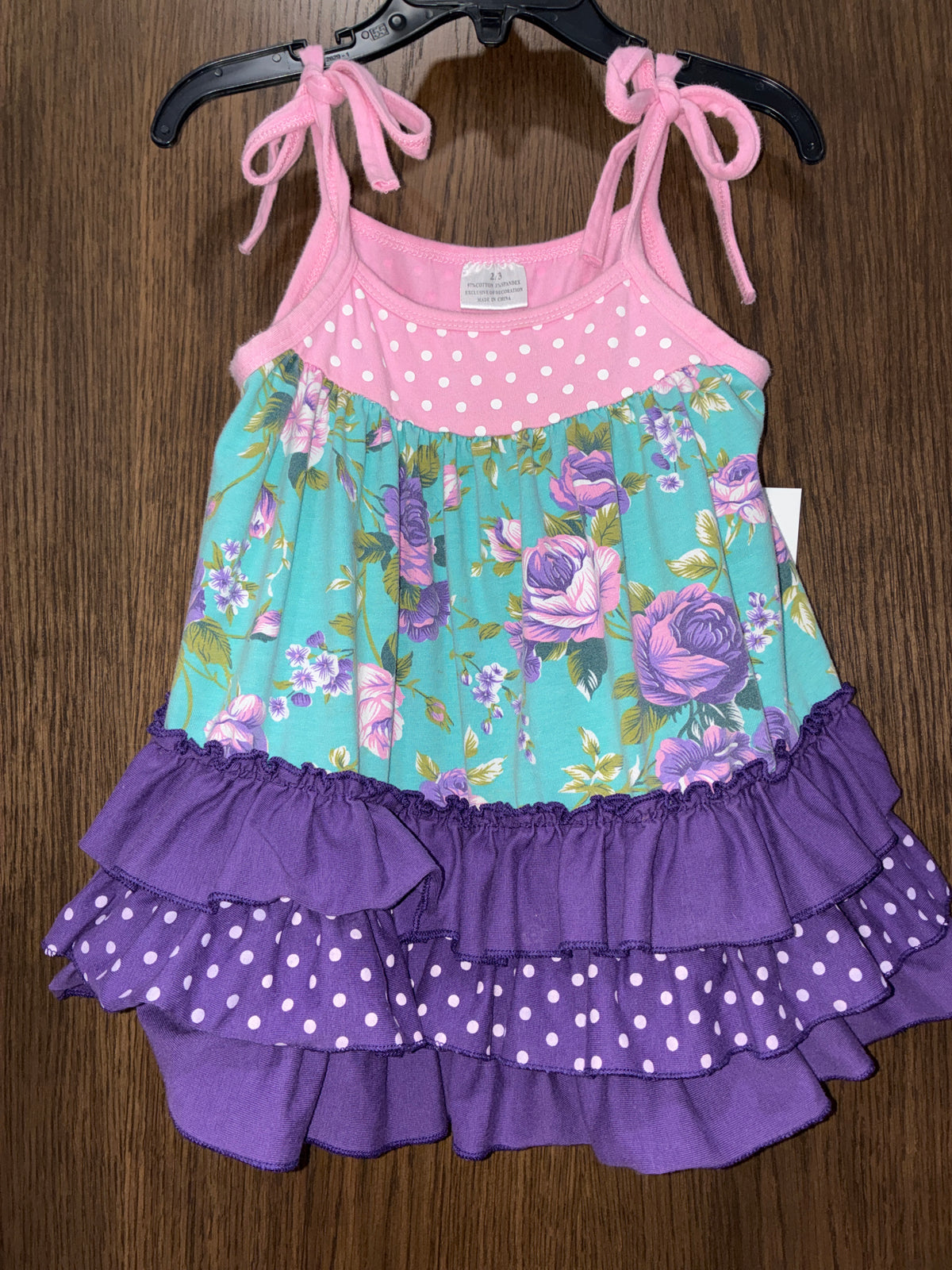 Girls Ruffle Dress Size 2T