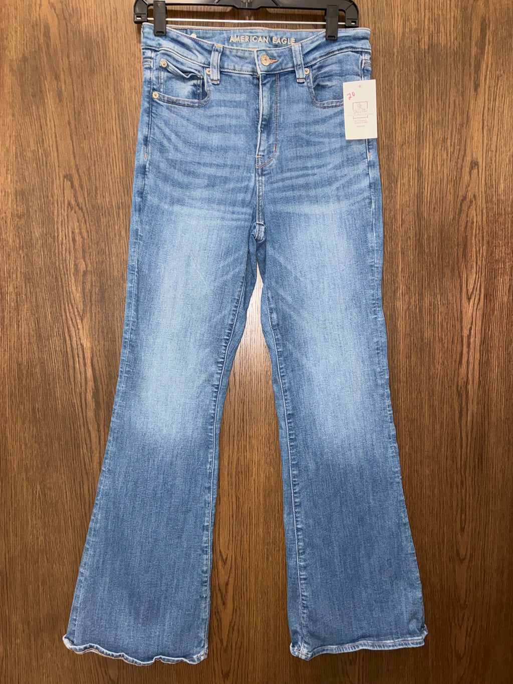 Women’s American Eagle Super Hi-Rise Flare Jeans Size 8 R