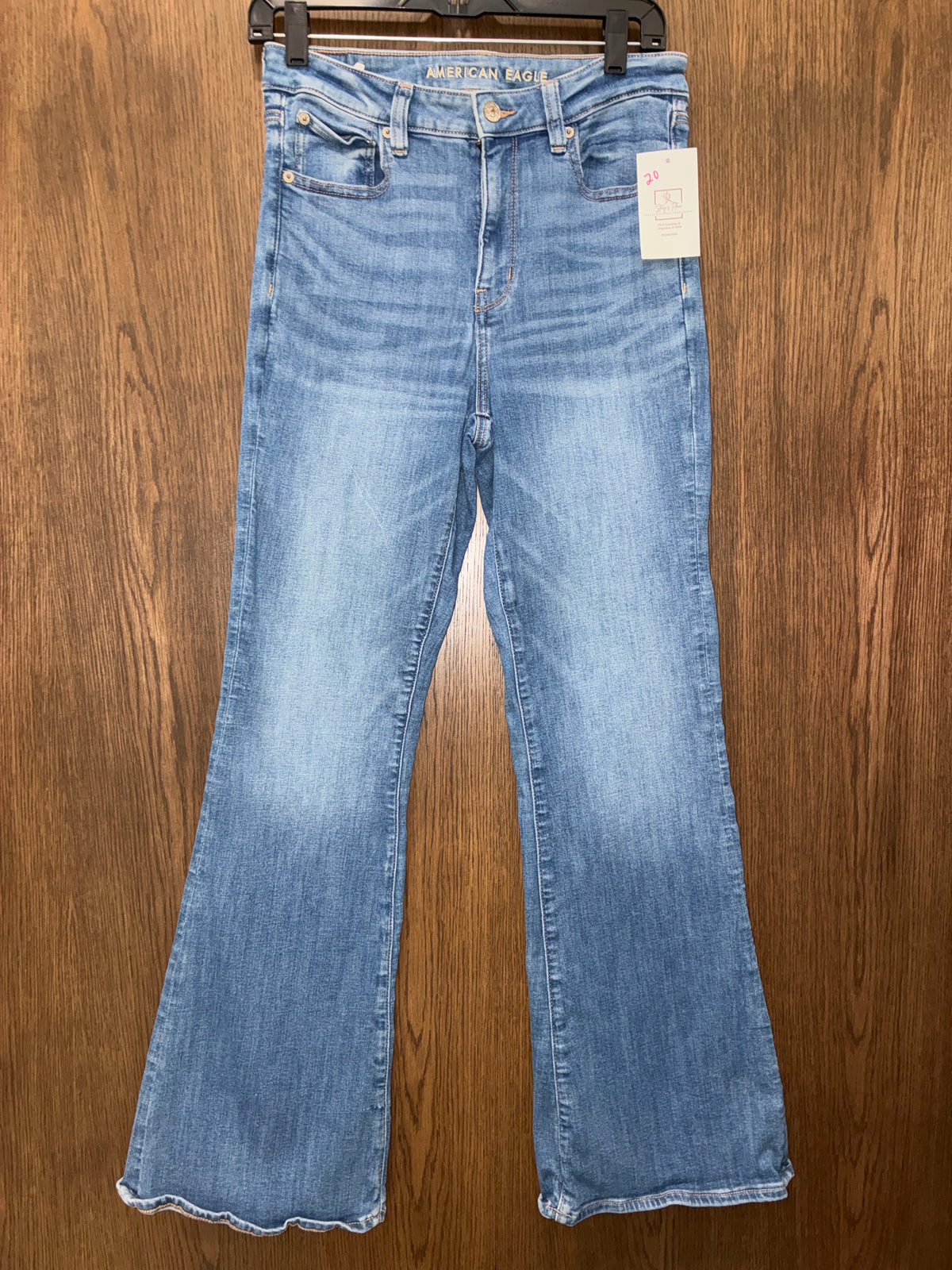 Women’s American Eagle Super Hi-Rise Flare Jeans Size 8 R