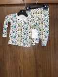 Clover 2 piece Set Bamboo Pajamas Size 6-12