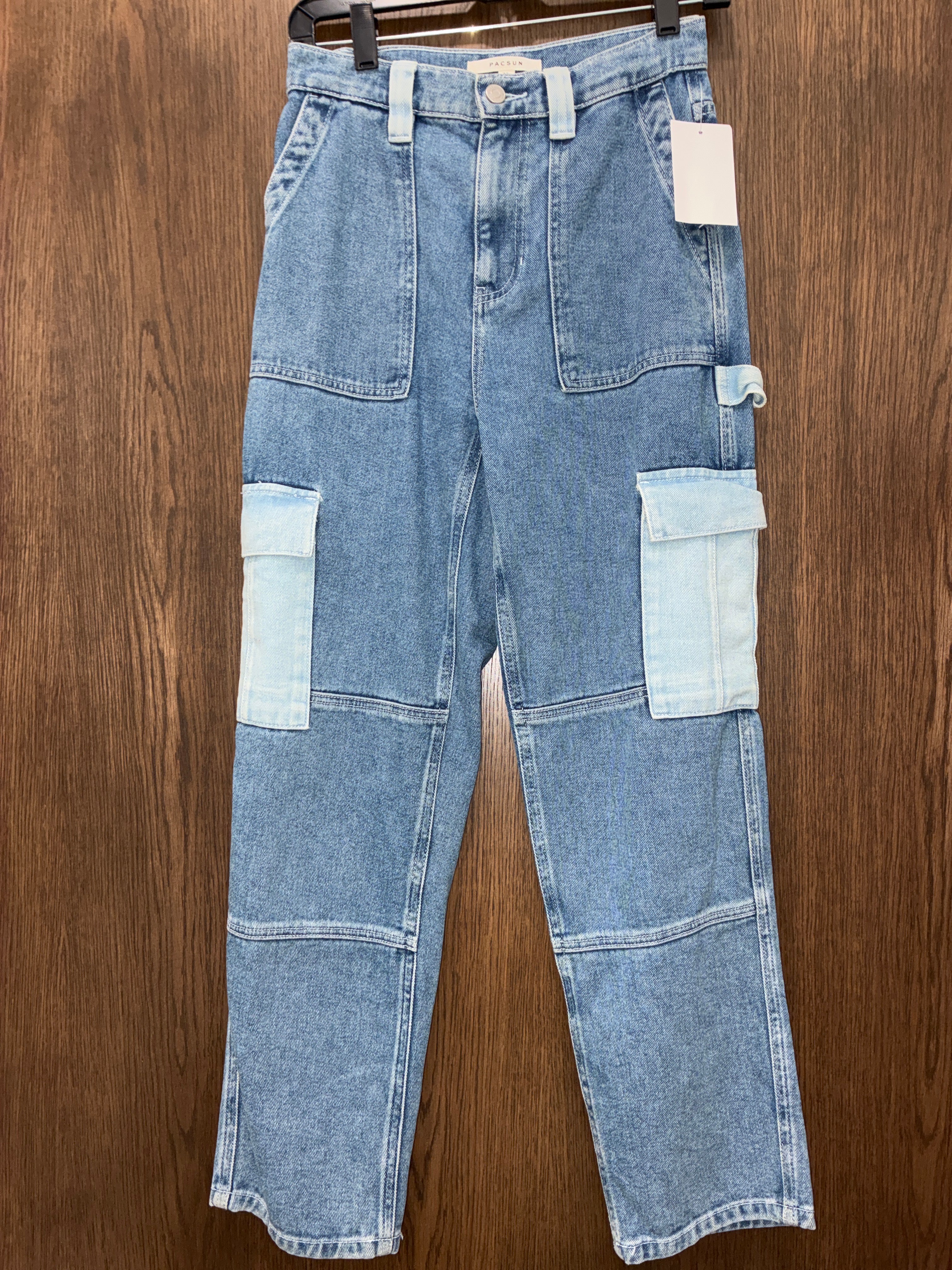 Women’s Pacsun Straight Leg Cargo Jeans Size 25