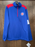 Men’s MLB Cubs Quarter Zip NWT Size Medium