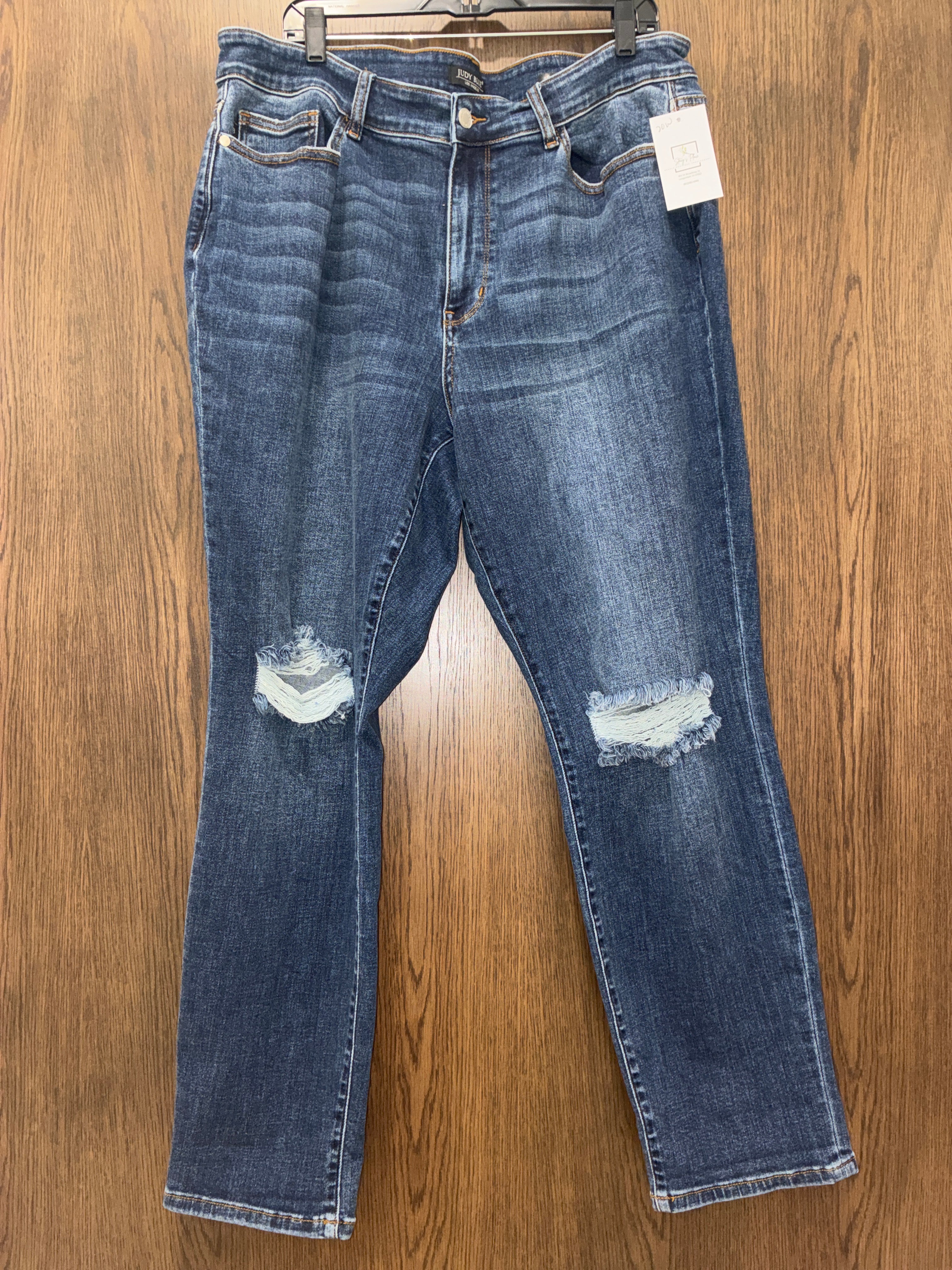 Women’s Judy Blue Slim Fit Distressed Jeans Size 20W