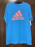 Mens Adidas Short Sleeve Shirt Size Large