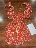 Girls Baileys Blossoms Romper Size 3-6 Months