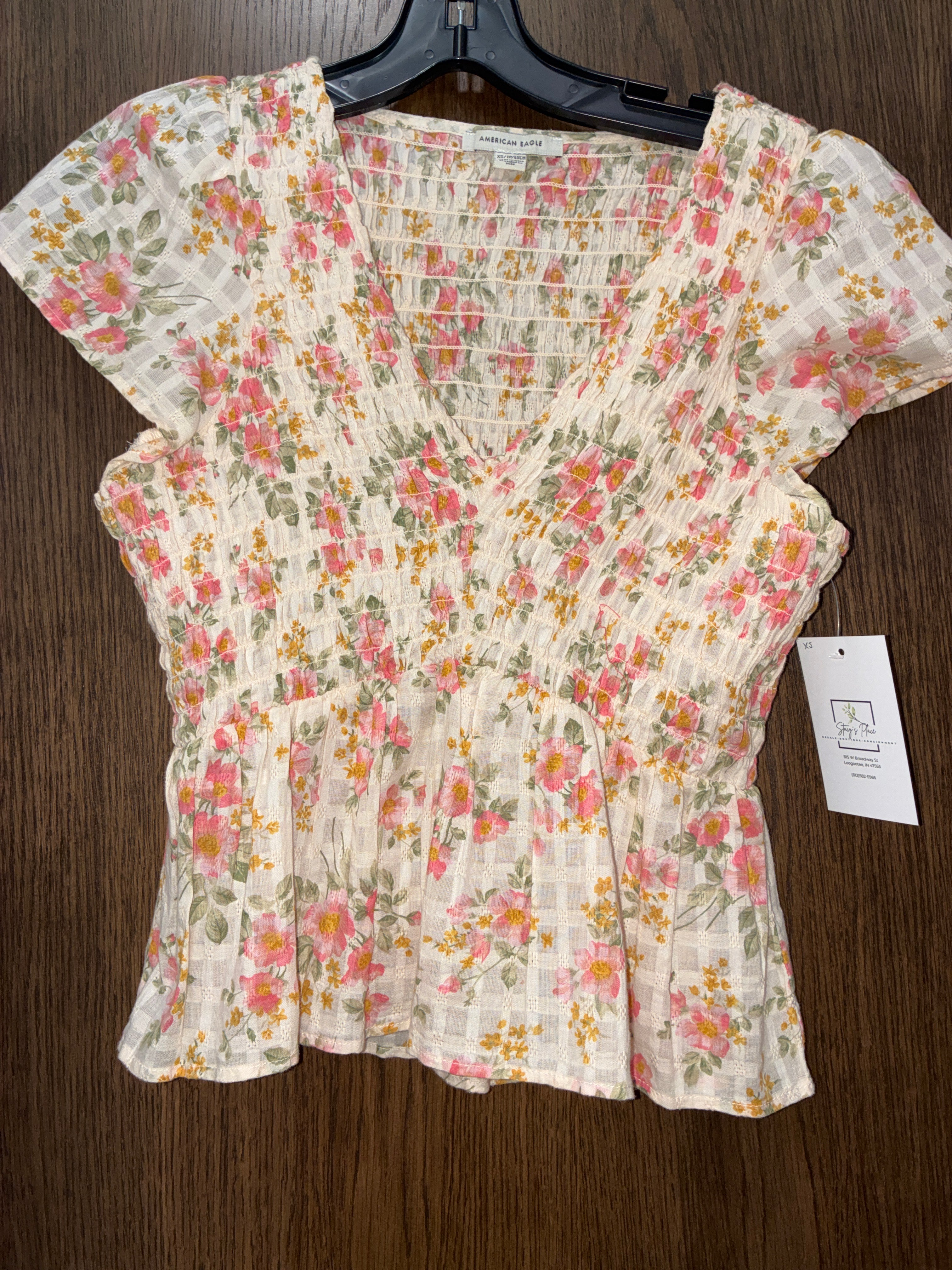 Women’s American Eagle Crop Shirt Size XS