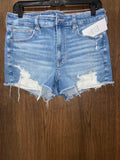 Women’s American Eagle Lace Pocket Jean Shorts Size 12