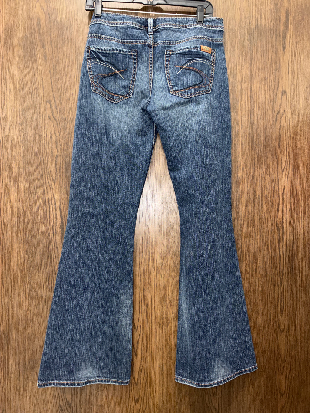 Women’s Silver Wide Leg Jeans Size 29/33