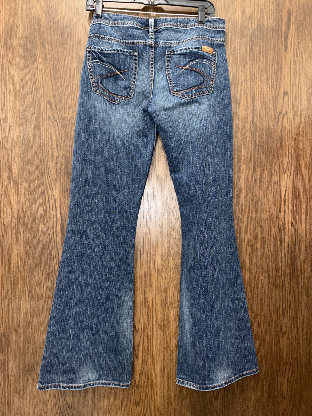 Women’s Silver Wide Leg Jeans Size 29/33