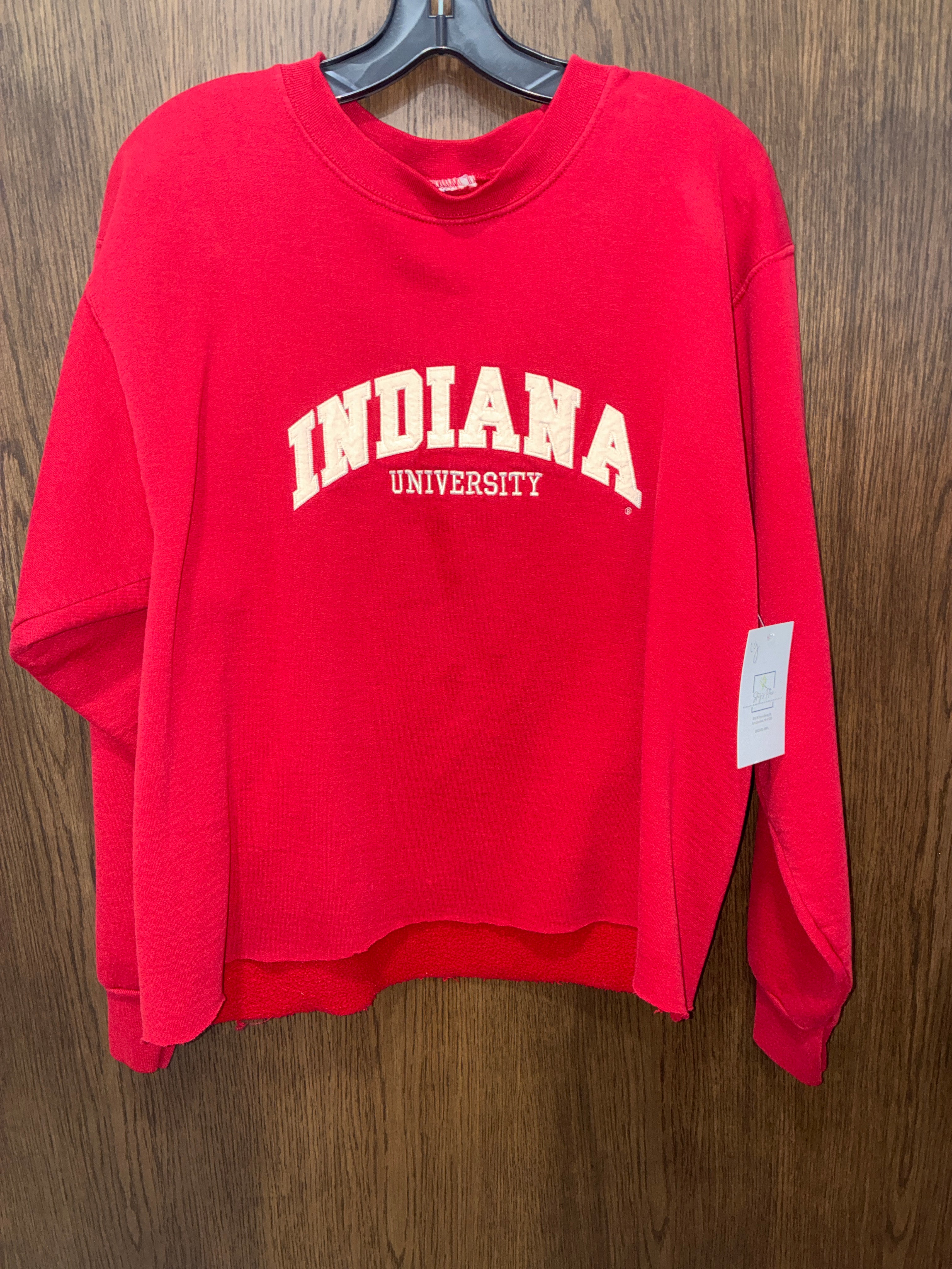 Women’s Indiana University Crewneck Size Large