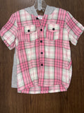 Girls Pink Plaid Set Size 3T