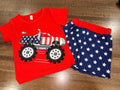 Monster Truck T-Shirt & Shorts Size 4/5 4T 5T NWT
