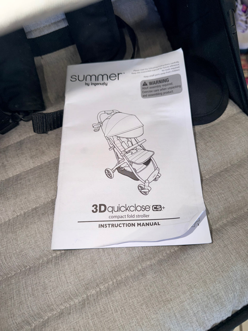 Ingenuity 3Dquickclose CS+
Compact Fold Stroller New