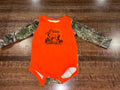 Carhartt Camo Wildlife Tracker Long Sleeve Onesie Size 6 Months New Condition