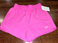 Girls Nike Shorts Lined Size YM Youth Medium 3" Volley  High Waist