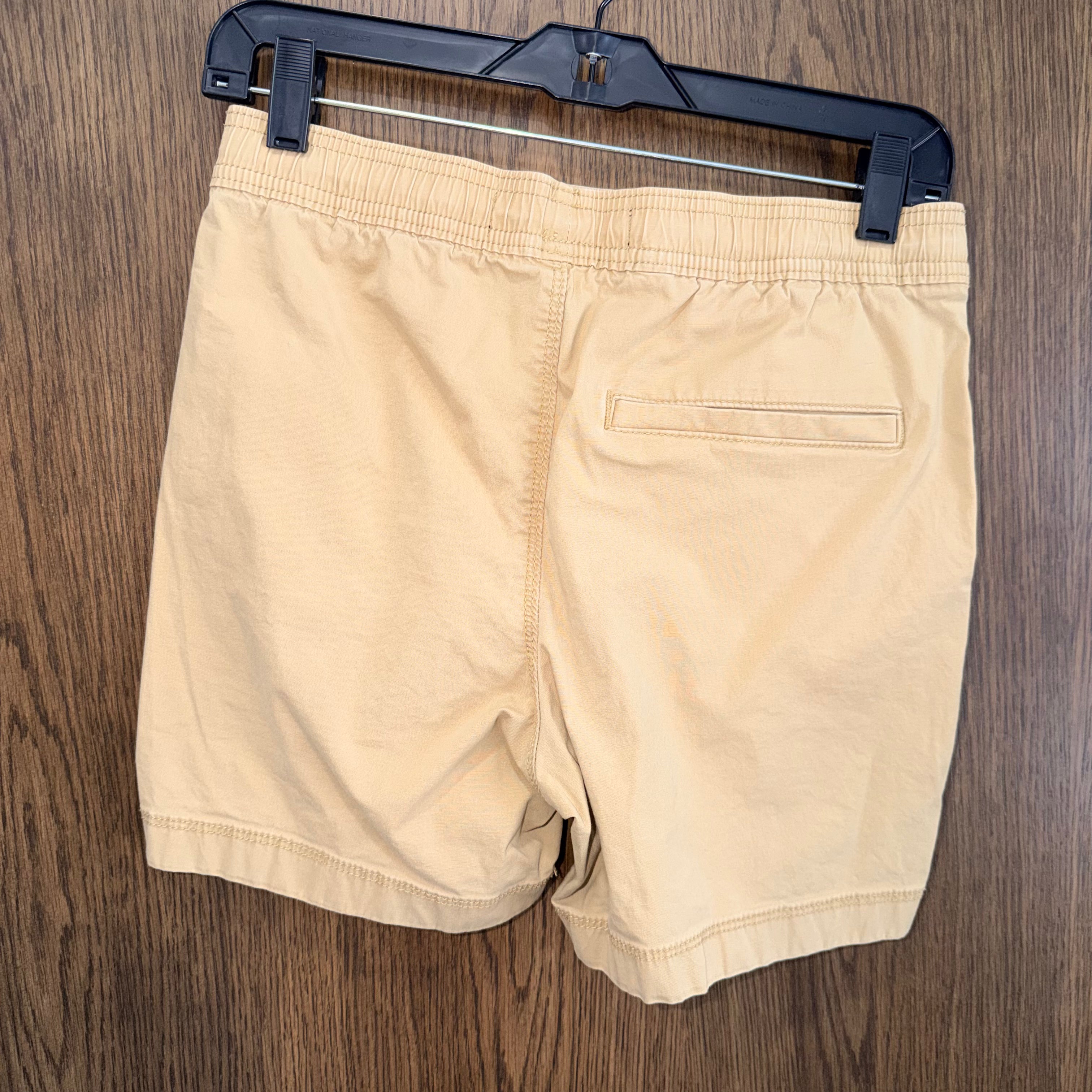 Hollister Shorts Mens XS Beige Tan Jogger Short 5" Epic Flex Drawstring Casual