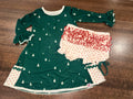Sweet Honey Girls Merry & Bright Dress & Blooms or Pajamas Size 18 Months