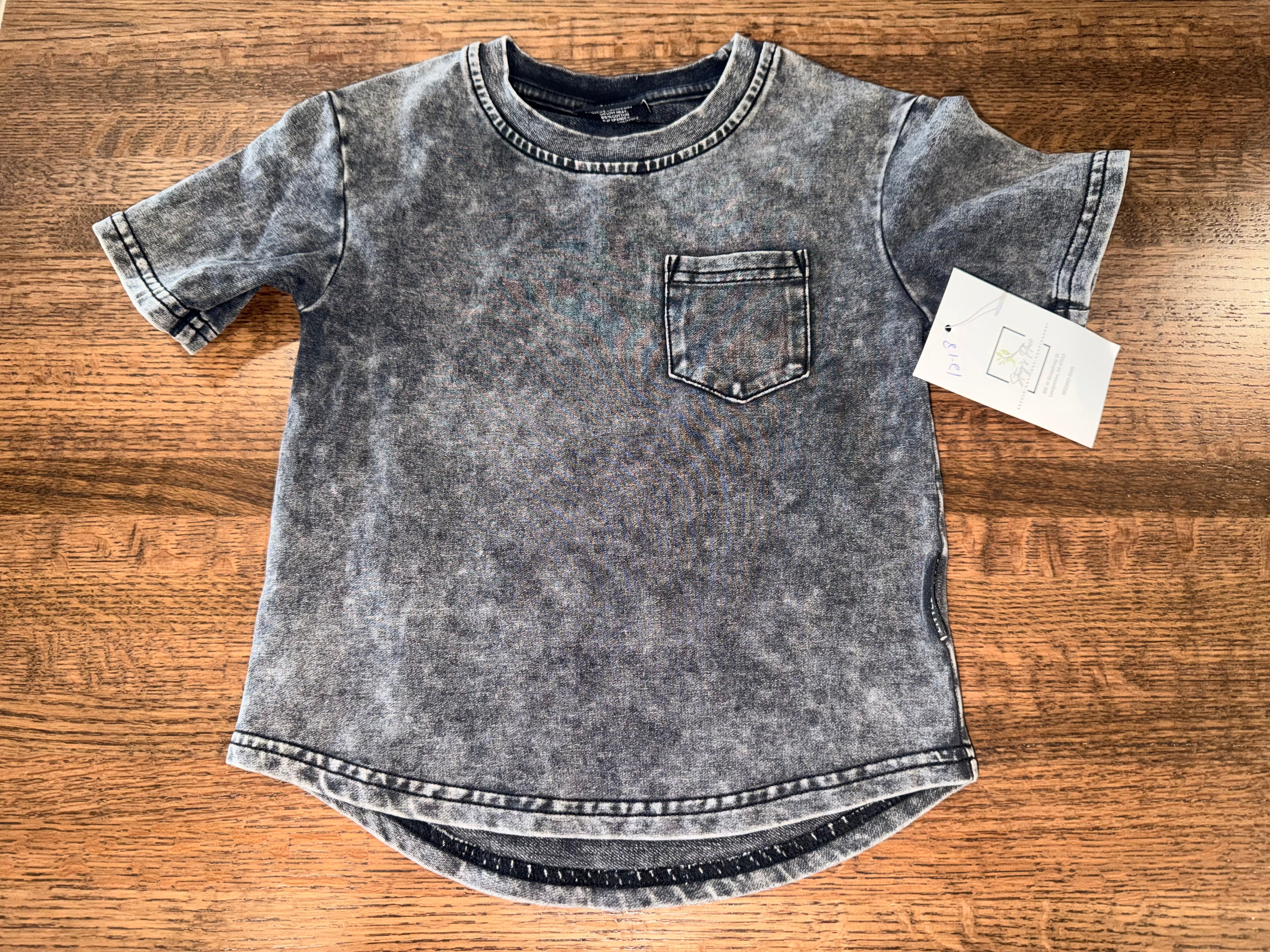 Little Bipsy Pocket Tee T-Shirt Size 12-18 Months NWT