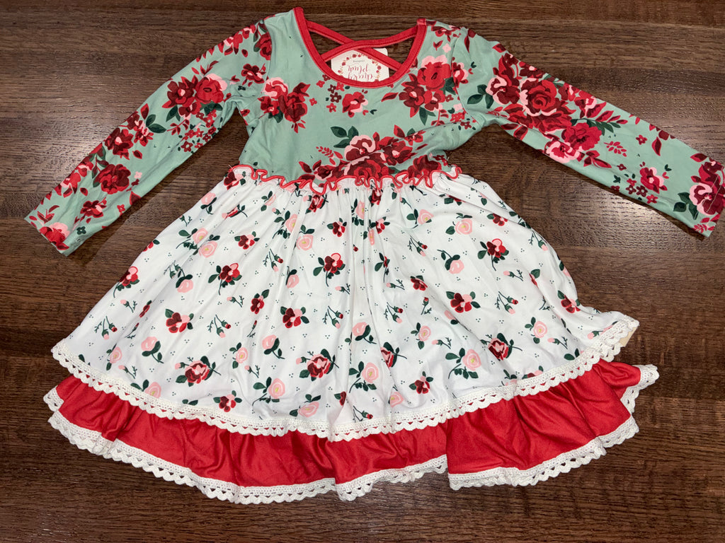 Cheeky Plum Annistyn “Enchanted” Dress Size 18-24 Months NWT