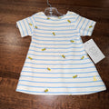 LITTLE JOULES Girls Christina Bumble Bee Dress 0-3 Months