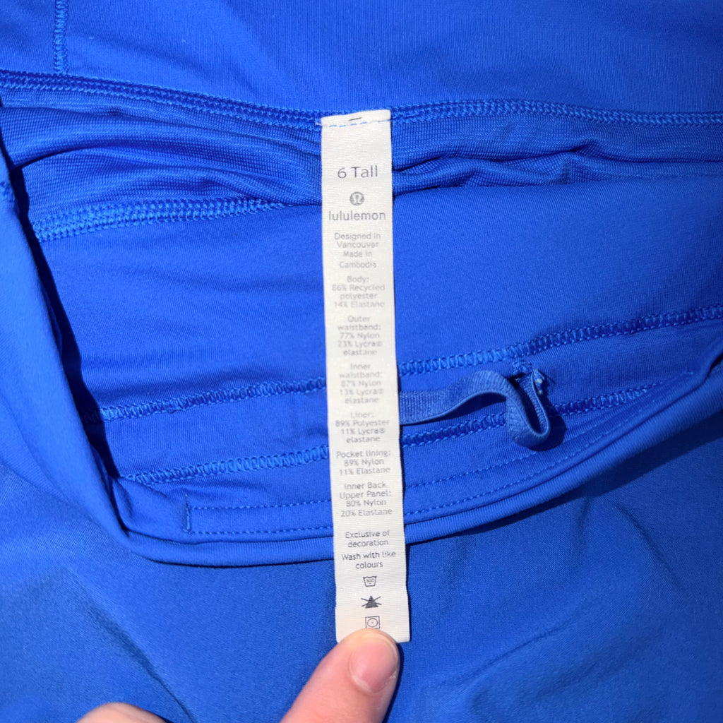Lululemon Women’s Speed Up 3" Lined Shorts Size 6 Tall