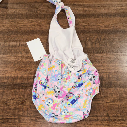 Bluey Handmade Nash Thread Co Bubble Halter Ropmer Size 18-24 mos
